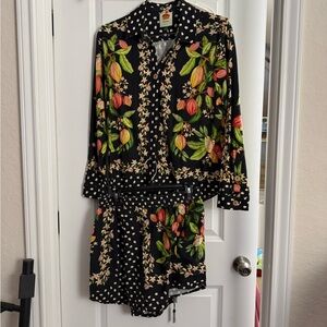 FarmRio Floral & Polka Dot Two-Piece Set